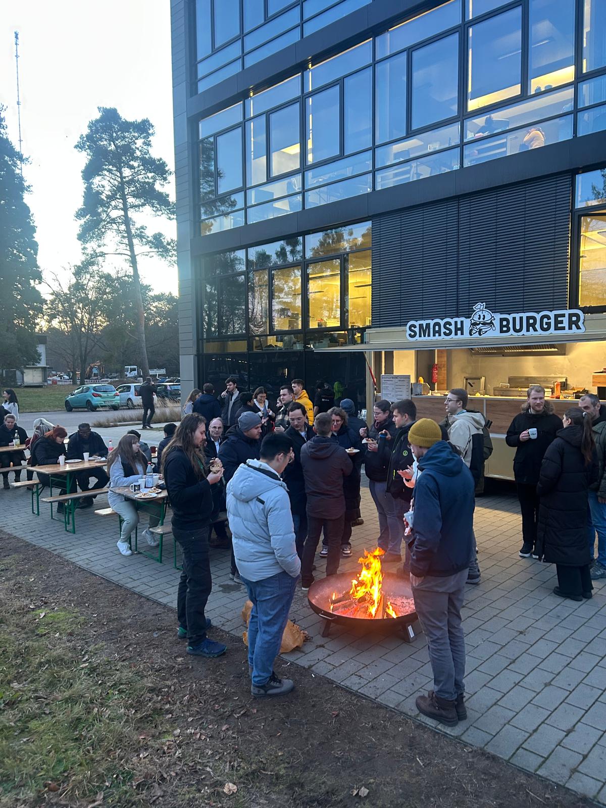 Event-Atmosphere mit Smash It Burger