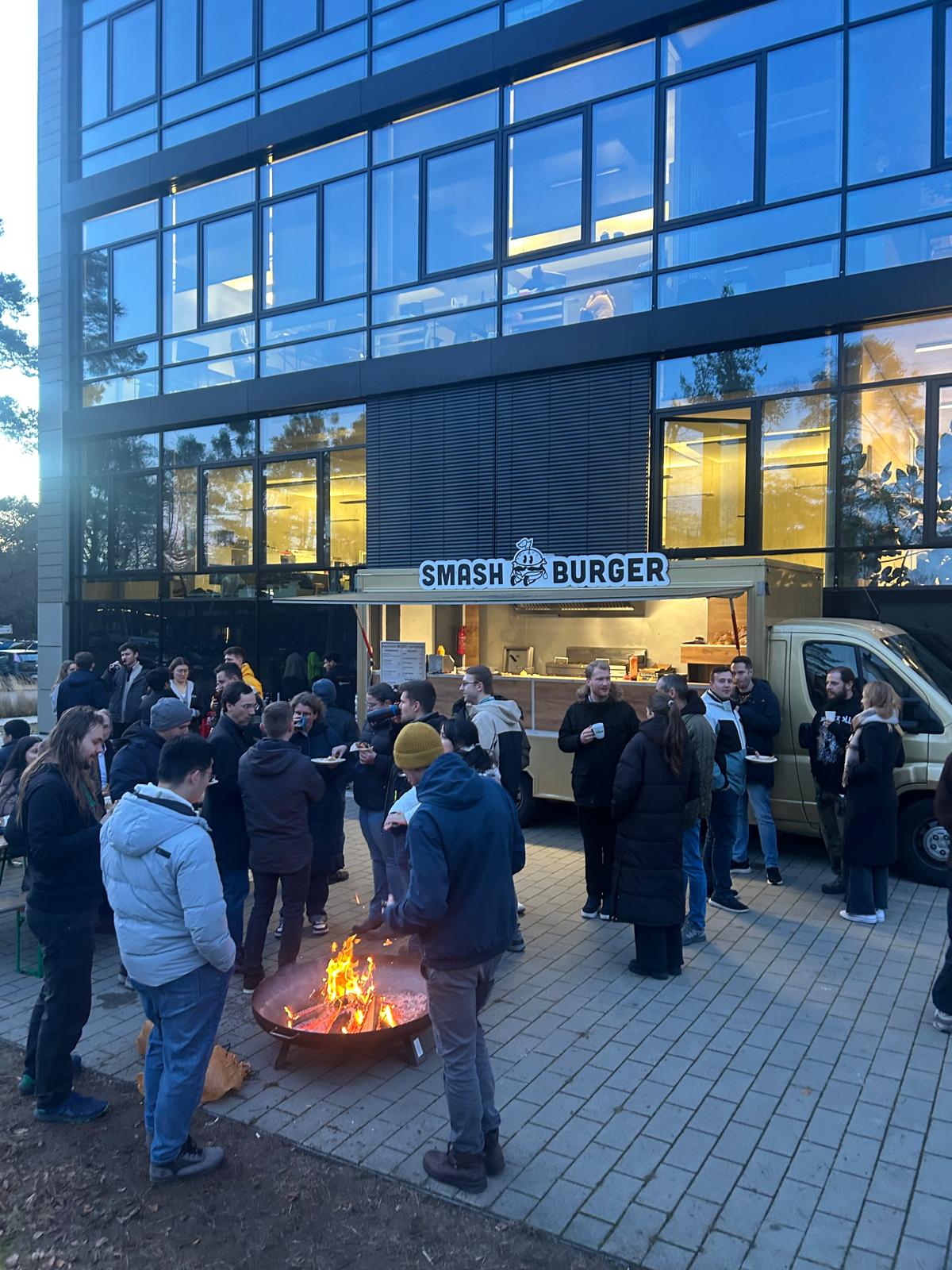 Smash It Burger Foodtruck bei einem Event