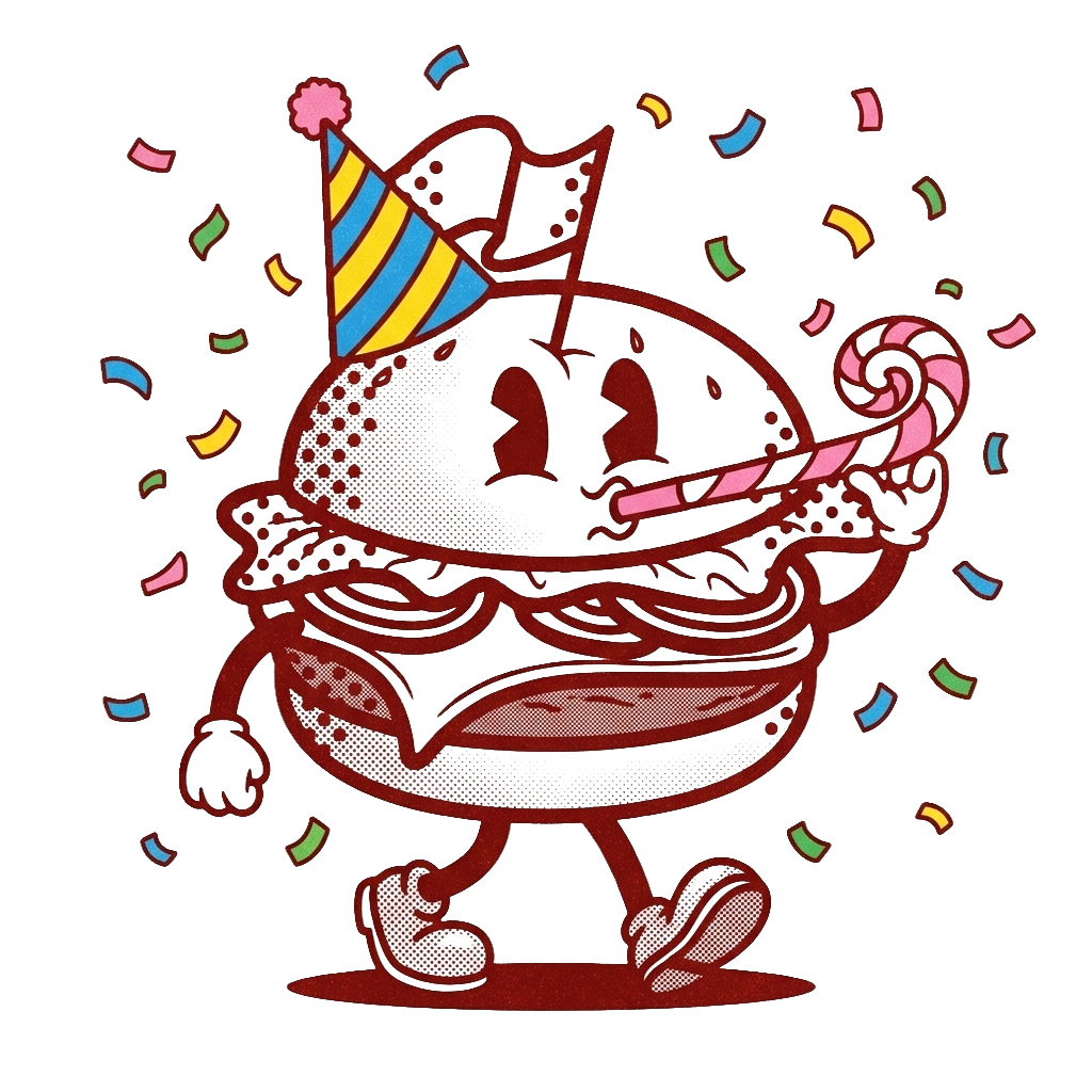 Smash It Maskottchen – Geburtstag