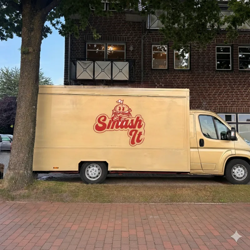 Smash It Burger Truck Seitenansicht